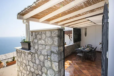 Villa a Praiano con vista mare e jacuzzi