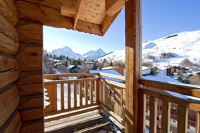 Chalet mit Kamin in 500m Entfernung vom...