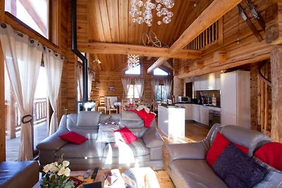 Chalet mit Kamin in 500m Entfernung vom...