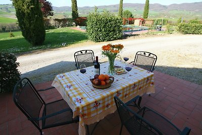 Wohnung in Pienza mit Swimmingpool