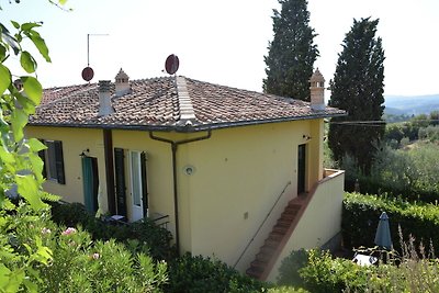 Casa Rural Vintage en Poggibonsi con Piscina