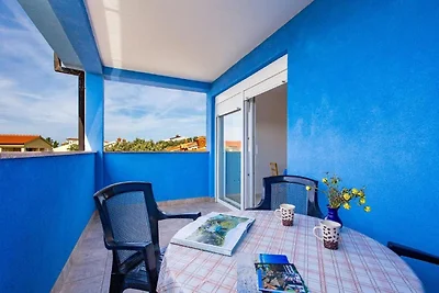 Schöne Wohnung in Mandre mit Grill