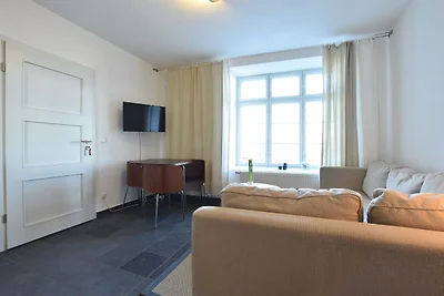 Wohnung in Wismar mit Garten