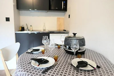 Apartment in Saint-Gervais mit Blick auf...