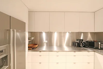 Wohnung in einer Villa mit Garten