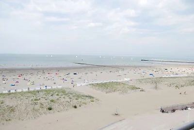 Appartement in Nieuwpoort met zeezicht