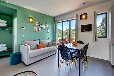 Appartement voor 4 gasten met focus op de...