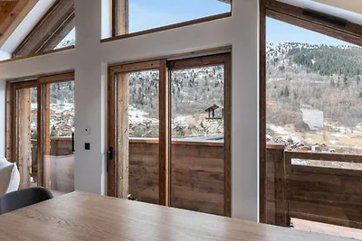 Wohnung in Meribel mit Skizugang