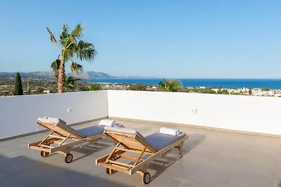 Privé villa-vakantie op Rhodes voor 8