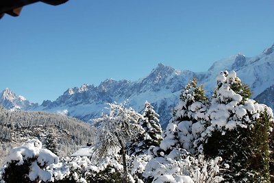 Heritage-Chalet in Les Houches mit Bergblick
