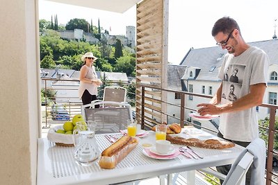 Wohnung im mittelalterlichen Chinon an der...