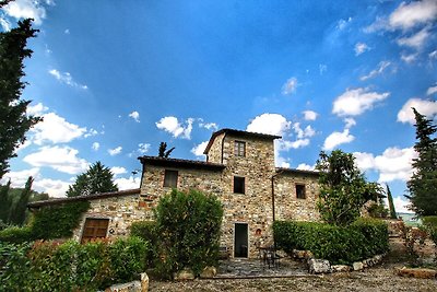 Agriturismo a Radda con giardino