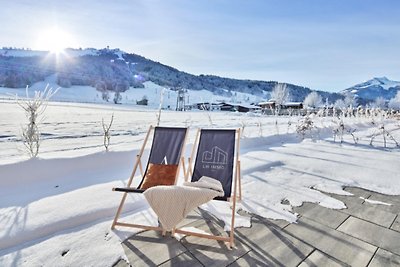 Luxe appartement met sauna op de berg