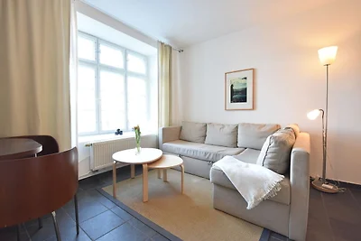Wohnung in Wismar mit Garten