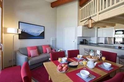 Wohnung mit Aussicht im Skigebiet Paradiski
