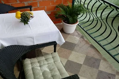 Double Room with Garden View and Balcony