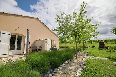 Moderna villa con piscina a Segonzac