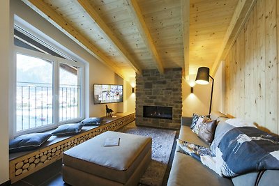 Penthouse-Ferienwohnung mit Bergsicht, Hotels...