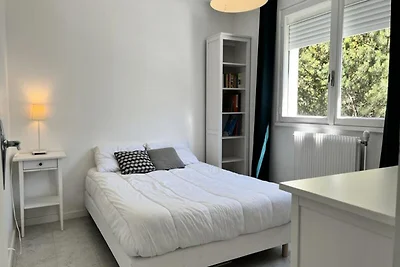 Wohnung in den Alpen mit Bergblick