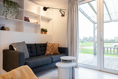 Modern chalet met wifi in Friesland