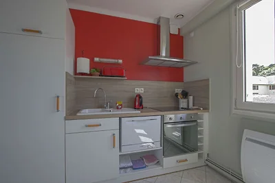 Gemütliche Wohnung mit Blick auf das Museum