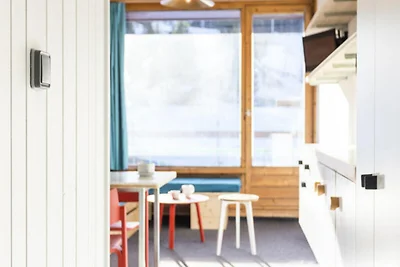 Studio für 5 Personen am Fuße der Pisten