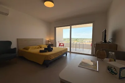 Apartment mit Terrasse in Strandnähe