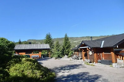 Naturhytte mit Gästehaus