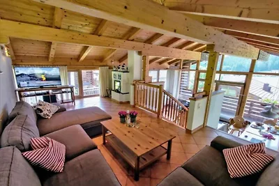 Chalet alpino indipendente con sauna