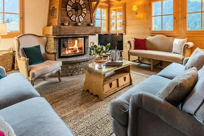 Chalet in La Clusaz mit Panoramablick