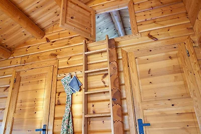 Chalet di tronchi panoramico a Sandvig-By...