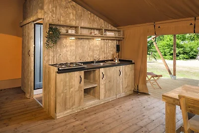 Premium-Safari-Zelt mit extra großer Terrasse