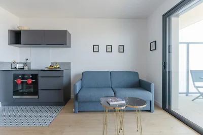 Schöne luxuriöse 2-Zimmer-Wohnung mit...