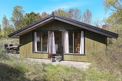 Traditionelles Haus in Jütland in Strandnähe ...