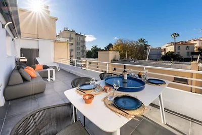 Wohnung in Cannes mit großer Terrasse