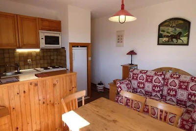 Wohnung in Chinaillon mit Pistenblick