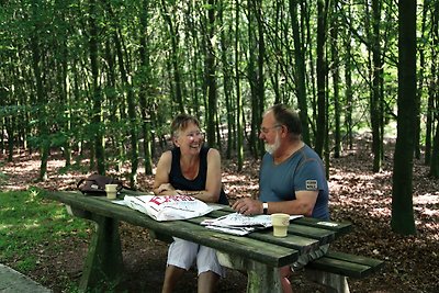 Reetgedeckte Villa mit zwei Badezimmern, 8 km...