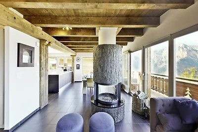 Schönes Chalet mit Aussicht vom Balkon