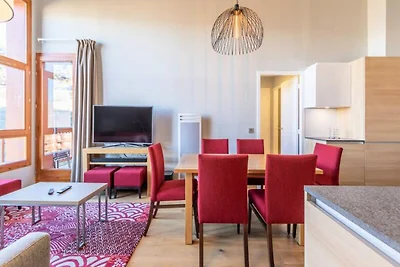 Apartment in Arc mit Blick auf den Mont Blanc