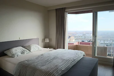 Appartement in Nieuwpoort met zeezicht