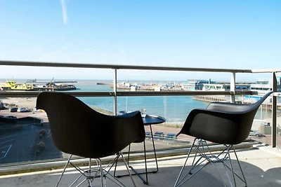 Ferienwohnung mit Meerblick und Balkon