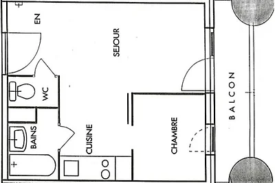 Ferienwohnung in Plagne Soleil an den...