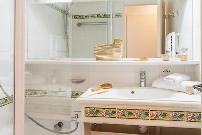 Soggiorno con spazio esterno privato