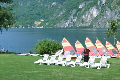 Ferienunterkunft in Porlezza mit Seeblick-ehe...