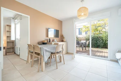 Wohnung in Valras Plage mit Pool