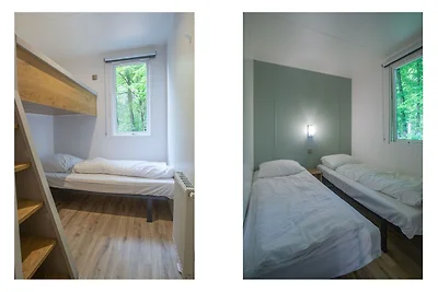 Attraente chalet vicino alla foresta