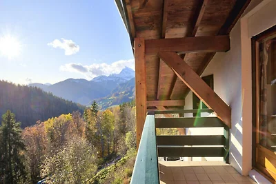 Ferienwohnung in NDB mit Blick auf den Mont...