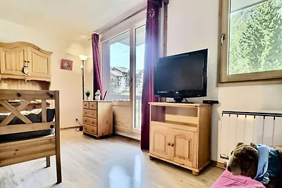 Apartment in Val d'Isère mit Bergblick