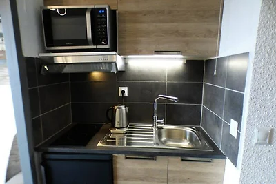 Apartment in Les Saisies mit Bergblick