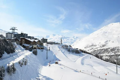 Wohnung in Les Menuires an Skipisten